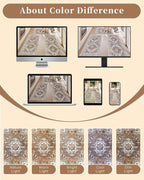 Madane 2-Piece Kitchen Runner Rug Set, Small Area Rug Non-Slip Vintage Door Mat - Image 9
