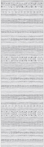 cotiled Hallway 2.6x8 Runner Rugs: Washable Boho Rugs - Image 8