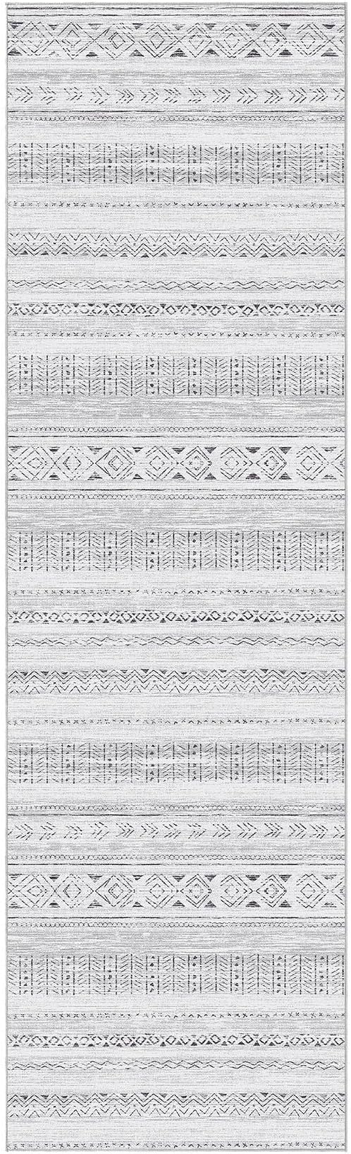cotiled Hallway 2.6x8 Runner Rugs: Washable Boho Rugs - Image 8