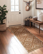 BESTSWEETIE Area Rug 2x10 Rug Machine Washable Non-Slip Low Pile Print Pattern - Image 7