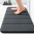 OLANLY Memory Foam Bath Mat 24x16, Super Soft Absorbent Bathroom Rugs, Quick Dry by OLANLY