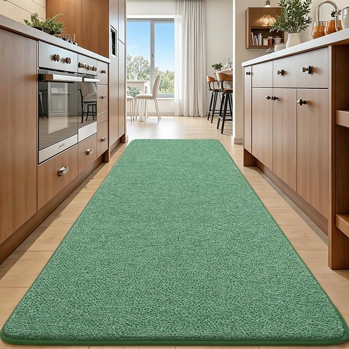 Keeko Soft Hallway Runner Rug, 2x8 Bedside Runner Rugs - Image 8