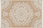 Pauwer Waterproof Outdoor Rug 6x9, Reversible Plastic Straw Patio Camping Rug - Image 9