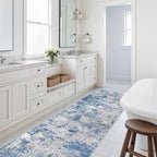 2x10 ft Washable Hallway Runner Rug – Non-Slip Stain-Resistant Low-Pile Long - Image 5