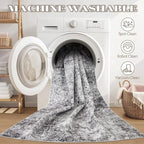 8ft Round Area Rug Living Room Rugs - Image 6