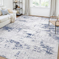 Area Rugs 5x7 Living Room: Large Modern Abstract Washable Rug Soft Anti-Skid by GENTDRIZZ