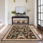ROYHOME Mushroom Rug Black - Image 2