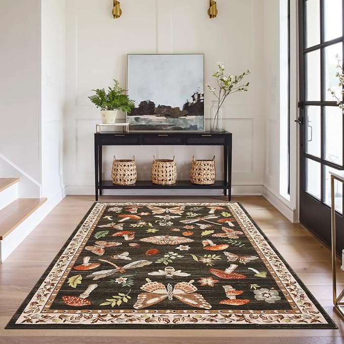 4x6 Rug Non-Slip Washable Carpet - Image 4