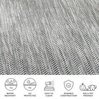 SAFAVIEH Outdoor Square Rug 9' - Image 9