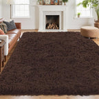 6x9 Area Rug for Living Room: Ultra Soft Fluffy Rug Modern Large Thicked Shag by Oriannal
