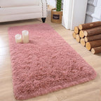 Chicrug Soft Runner Rug for Bedroom Living Room Plush Fluffy Rug 2x4 Feet by ChicrugHomeDecor