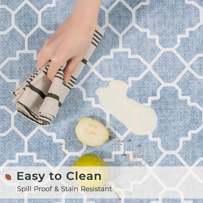 FRESHMINT Kitchen Mat Set of 2, Anti-Fatigue Cushioned Kitchen Mats - Image 4
