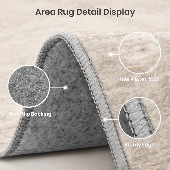 Valenrug Washable Rug 6x9 - Image 4