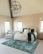 Moynesa Ultra-Thin Washable Vintage Area Rug - Image 7