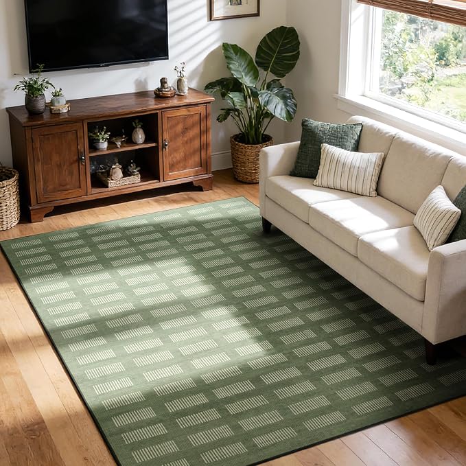 Washable Area Rugs 5'x7', Ultra Soft Carpet - Image 7