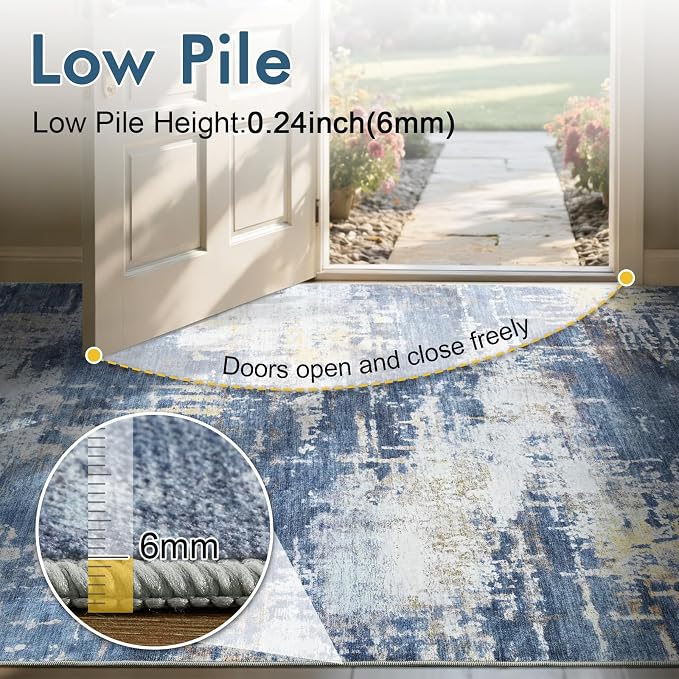 9x12 Ft Extra Large Washable Area Rugs - Image 8