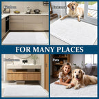 OLANLY Dog Door Mat for Muddy Paws 32x20, Absorbs Moisture and Dirt, Absorbent - Image 8