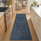 Small Oriental Runner 2x6 Kitchen Runner Rugs Non Slip, Bathroom by Evyhood