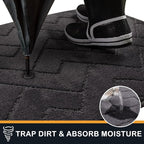 PURRUGS Dirt Trapping Door Mat 32" x 47", Non-Slip Machine Washable Entry Rug - Image 5