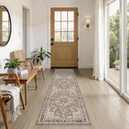 Vintage Hallway Runner Rug 2x6: Large Soft Washable Entryway by COTILED