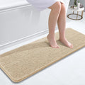 OLANLY Bathroom Runner Rugs 47x17, Extra Soft Absorbent Chenille Bath Rugs by OLANLY