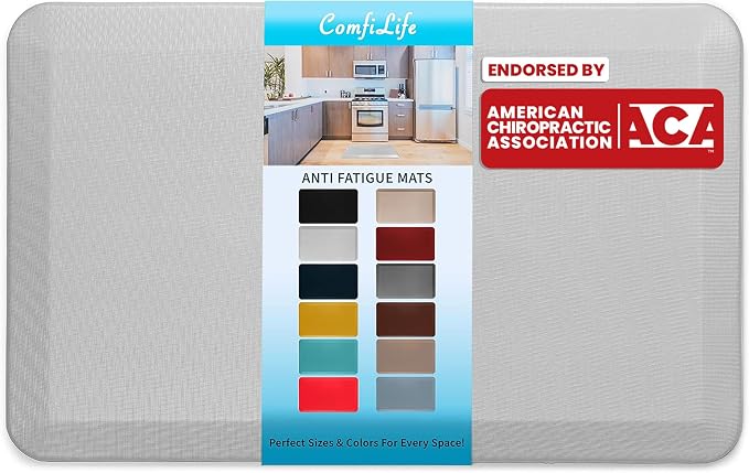 ComfiLife Anti Fatigue Floor Mat – 3/4 Inch Thick Kitchen Mats by ComfiLife