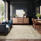 Machine Washable Rugs for Living Room: 8x10 Area Rugs for Bedroom Boho Vintage - Image 7