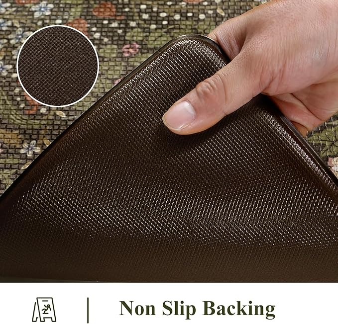 Collive Kitchen Mats for Floor 2PCS, Cushioned Anti Fatigue Rugs Non-Slip - Image 4