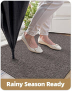 Color&Geometry Small Ultra Thin Indoor Door Mat 17"x30", Non Slip Rubber Backed - Image 7