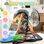 Race Track Rugs for Kids, Car Track Play Mat - Image 6