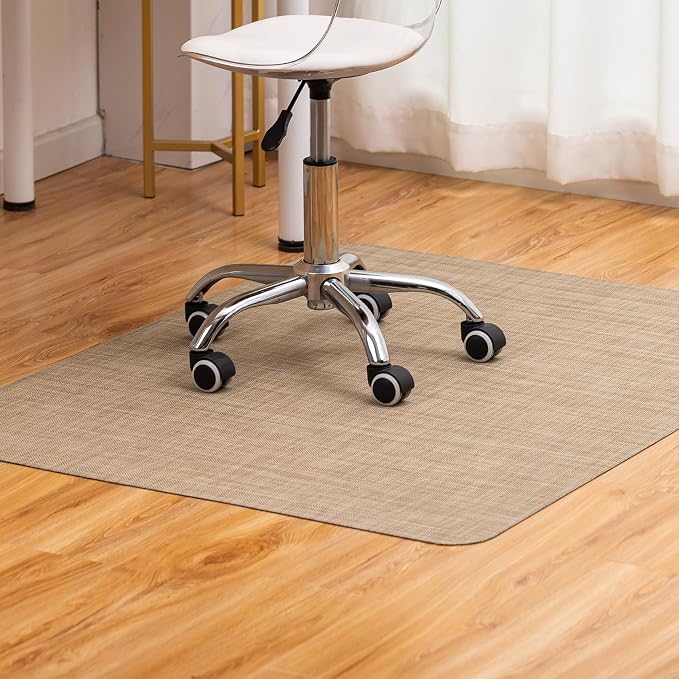 BARoyal Office Chair Mat for Hardwood Floor Under Desk Computer Rolling Chair by BAROYAL