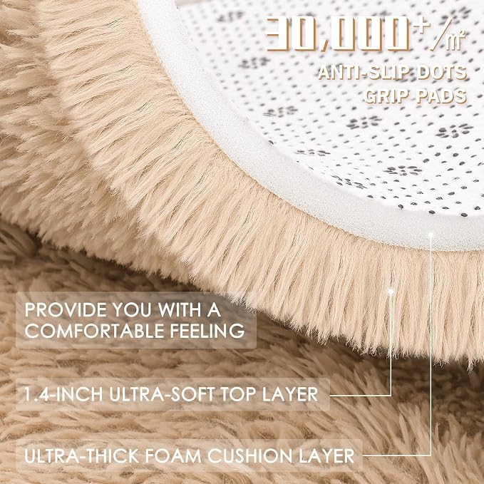 OLANLY 7x11 Machine Washable Large Area Rugs - Image 8