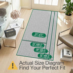 LUMI Ultra Thin Runner Rug for Hallway 2'x6', Non-Slip Entryway Rug - Image 2