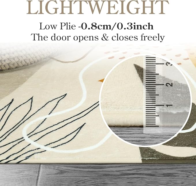 Lahome Boho Washable Hallway Rugs - Image 2