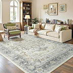 Lofus 5x7 Area Rugs for Living Room, Machine Washable Non-Slip Area Rug - Image 2