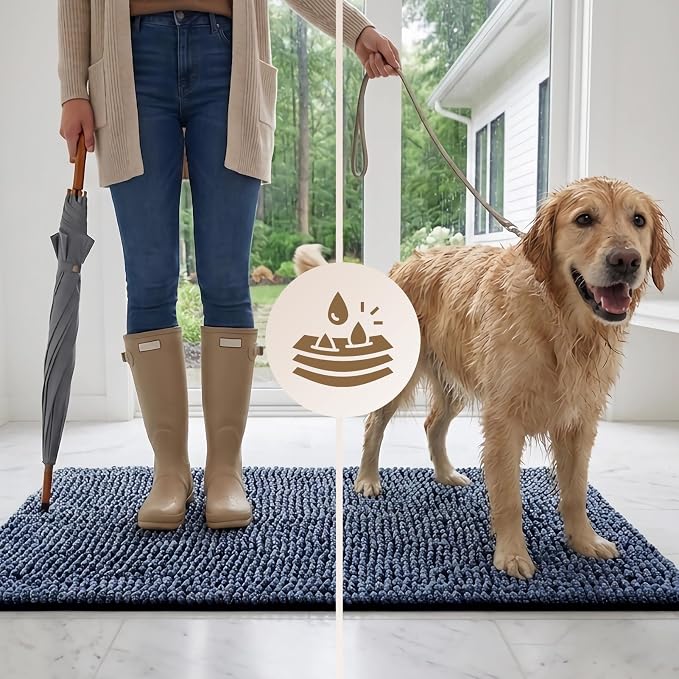 EHEYCIGA Super Absorbent Dog Door Mat - Image 4