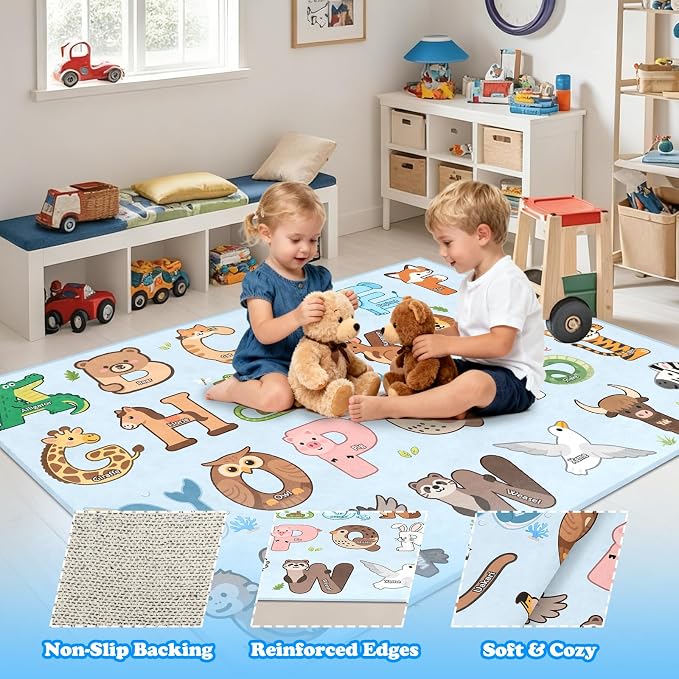 ABC Rugs for Kids Playroom - Image 4
