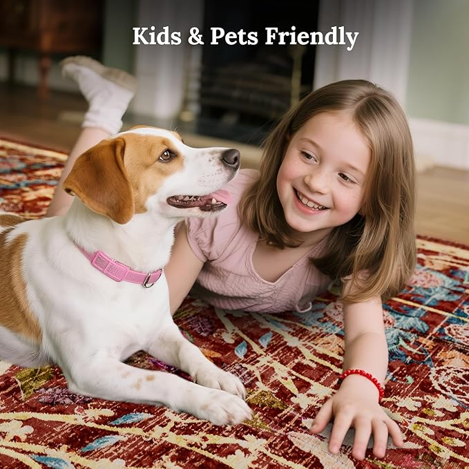AMTOVO 2.7x8 Runner Rug for Hallway, Washable Non-Slip Long Kitchen Carpet - Image 7