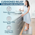 ComfiLife Anti Fatigue Floor Mat – 3/4 Inch Thick Kitchen Mats - Image 6