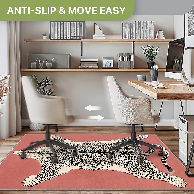 48"x72" Office Chair Mat for Hardwood Tile Floor, Under Desk Carpet Protector - Image 4