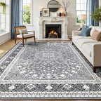 Lofus 8x10 Area Rugs for Living Room, Machine Washable Non-Slip Area Rug - Image 9