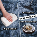 Area Rugs for Living Room 6x9, Ultra Soft Fluffy Rug for Bedroom, Modern Shaggy - Image 4