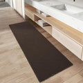 Upgraded Waffle Runner Rug Super Absorbent Non Slip Bath Mats by AMOAMI