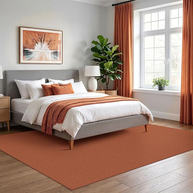IOHOUZE Washable Area Rug 5x7 Non Slip Rubber Backed Rugs - Image 8