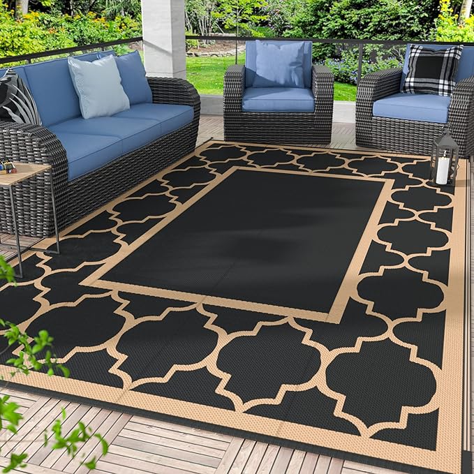 GENIMO 5' x 8' Outdoor Rug Waterproof by GENIMO
