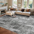 8x10 Ft Large Area Rugs for Living Room, Soft Non-Slip Washable Rugs Modern by Cuzwlovita