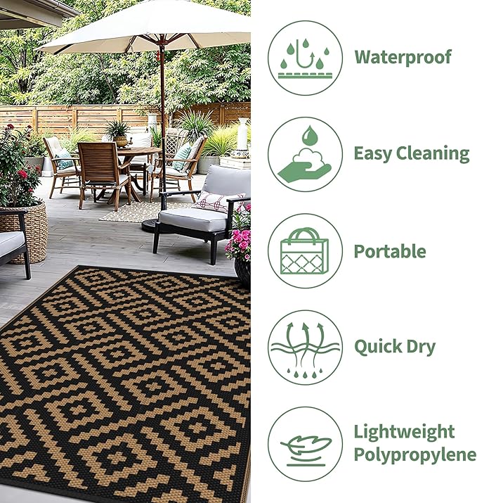 sarben Outdoor Rug for Patio - Image 6