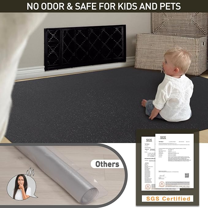Area Floor Mat for Home, Spill Resistant Floor Protector Cover for Kitchen - Image 5