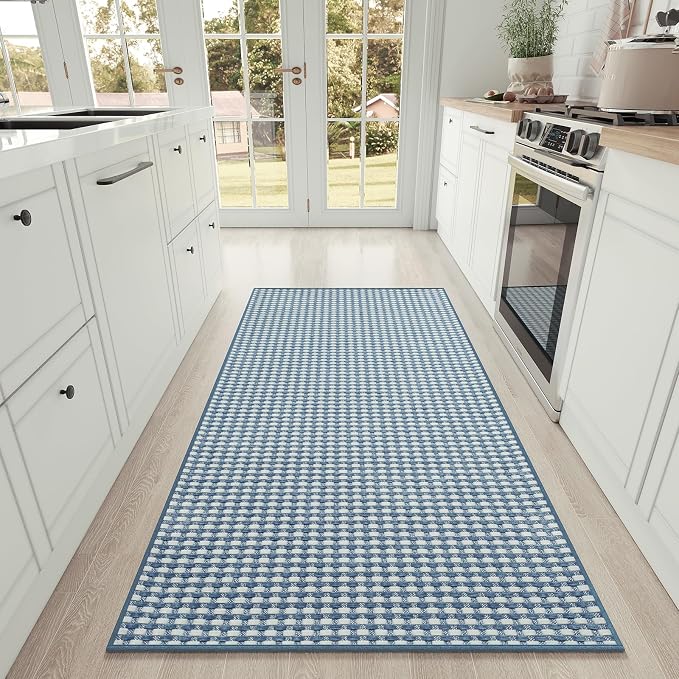 YDKGL Large Kitchen Runner Rugs Long Kitchen Mat Non Slip Washable, Super by YDKGL