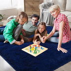 Shag Runner Rug for Bedroom Living Room 2x6 Upgrade Non-Slip Fluffy Soft - Image 9